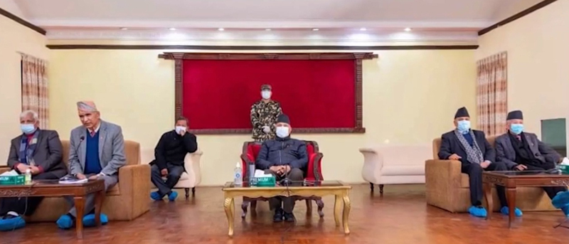 ओलीले बोलाए स्थाई कमिटी बैठक