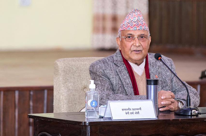 प्रधानमन्त्रीले अविश्वासको सामना गर्ने उनी पक्षका नेताहरुको निश्कर्ष