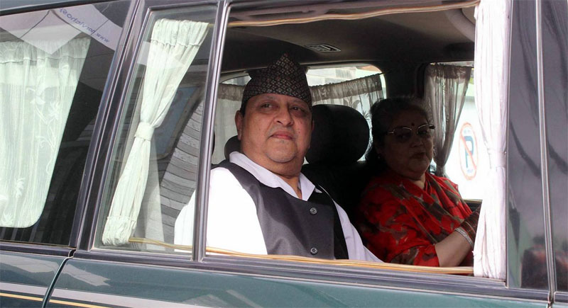 पूर्व महाराज ज्ञानेन्द्रले भारतीय गृहमन्त्री शाहसँग भेटे