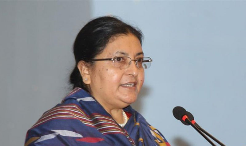 एमाले विवादमा राष्ट्रपति विद्यादेवी भण्डारीको सक्रियता