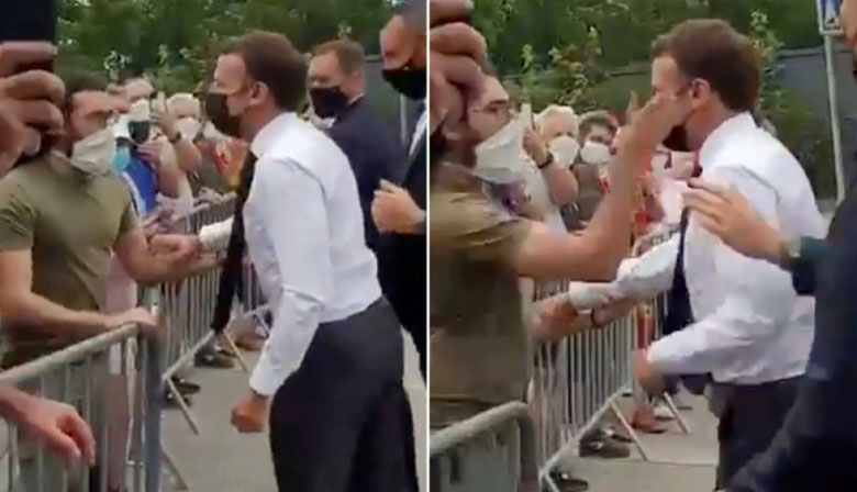 चुनाव आउनुभन्दा एक वर्षअघि नै राष्ट्रपतिलाई गालामा चड्कन