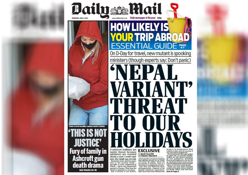 स्वास्थ्य मन्त्रालयद्वारा नयाँ भेरिअन्टको भ्रमबारे खण्डन