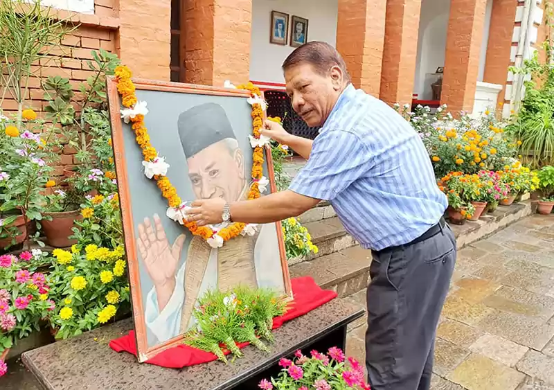 लौहपुरुष गणेशमान सिंहको स्मृति विज्ञप्तिबाटै मनाइयो ?