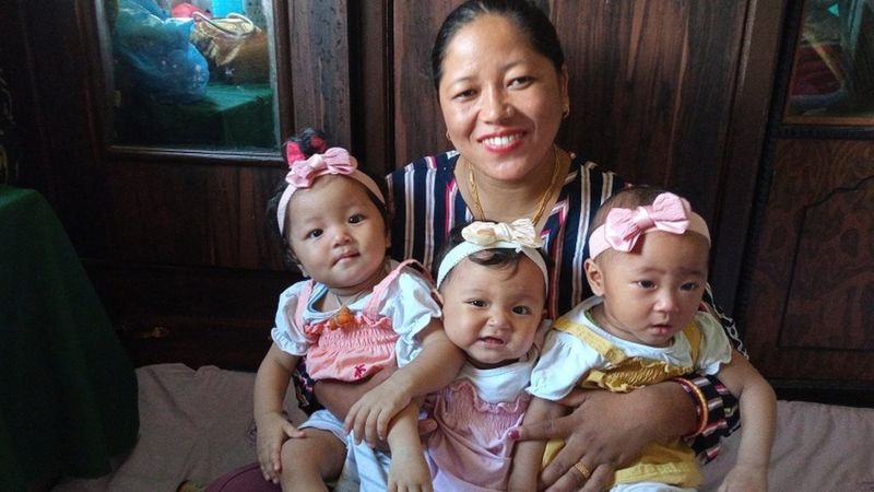 रसुवामा सोमिकाले पाँच जन्माएकोमा तीन जीवित