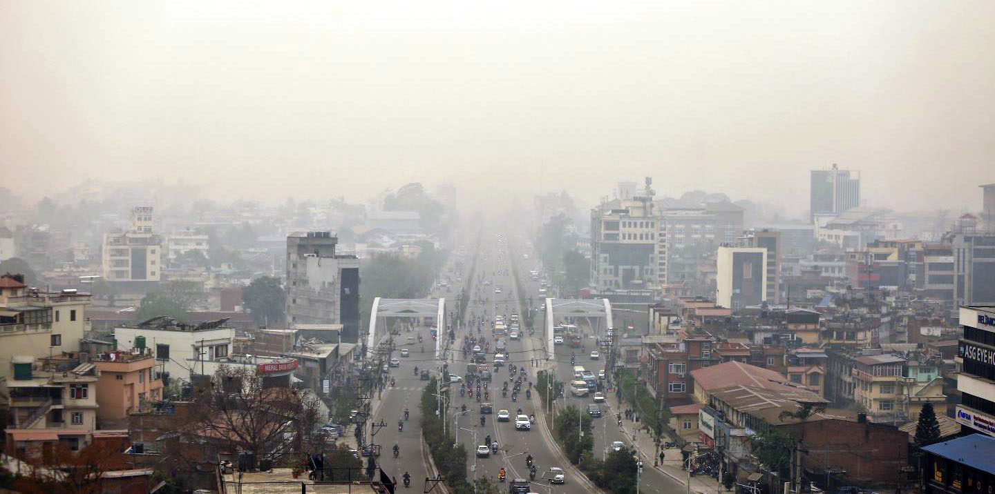 काठमाडौं विश्वकै आठौँ प्रदूषित सहर, यी हुन् नेपालका ‘रेड जोन’ सहर