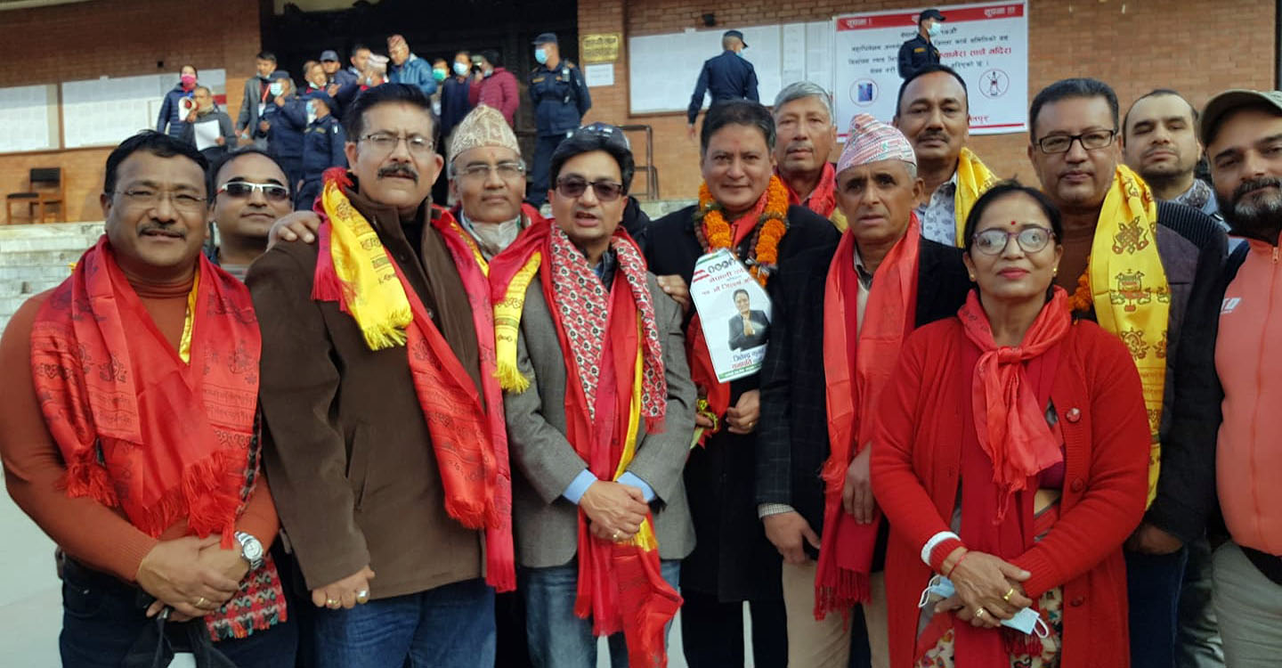 ललितपुर कांग्रेस सभापतिमा जितेन्द्र श्रेष्ठ विजयी