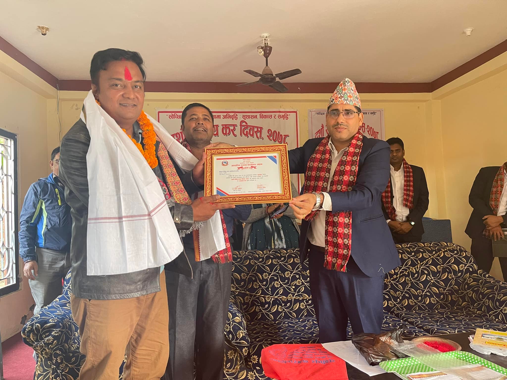 व्यवसायी कार्की छैटौं पटक उत्कृष्ट करदाता घोषित