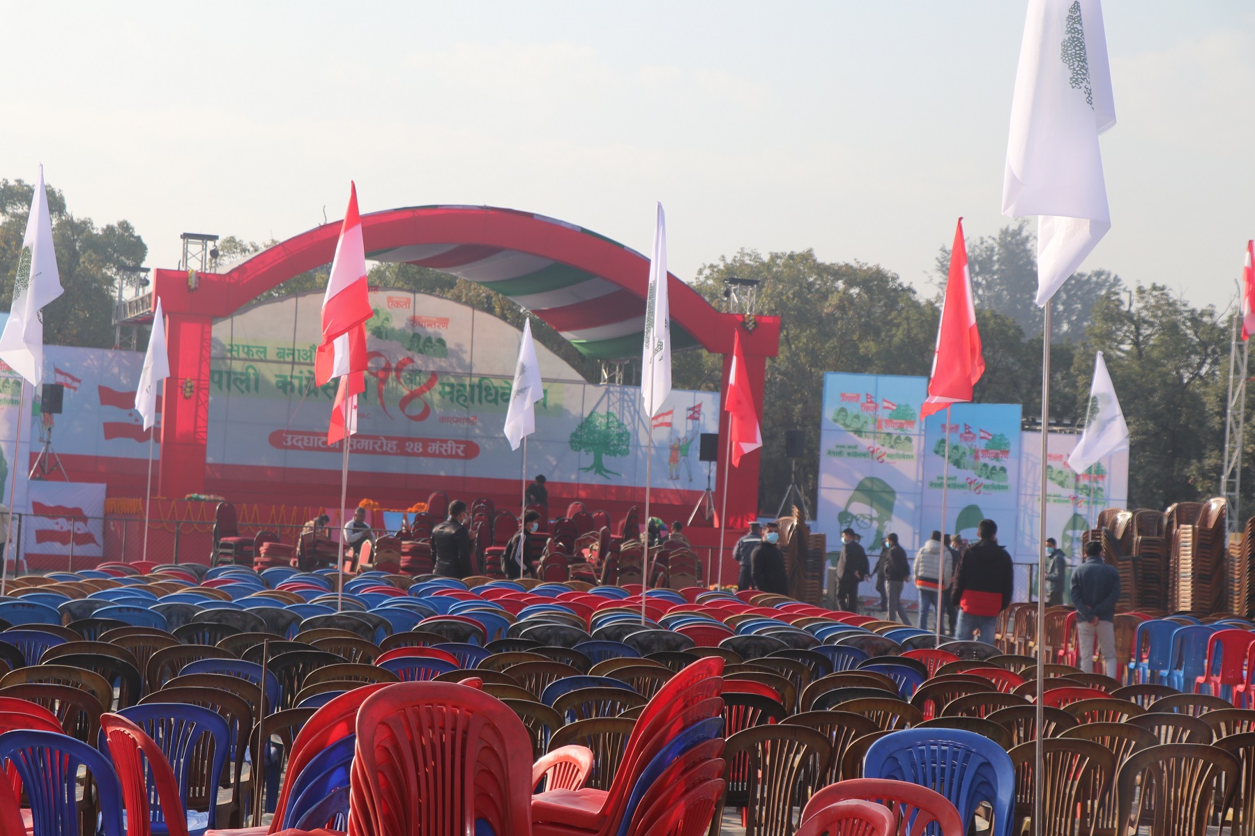 महाधिवेशनको पूर्वसन्ध्यामा देउवा, पौडेल र सिटौला समूहमा विभाजन, नयाँ प्यानल बन्ने संकेत