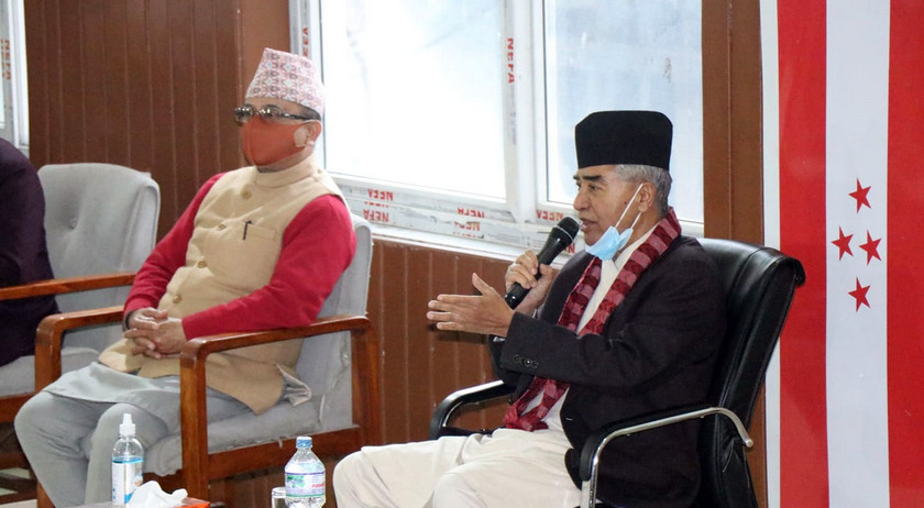 कांग्रेसमा उम्मेदवारलाई दलको औपचारिक पत्र प्रदान गर्ने जिम्मा सभापति देउवालाई