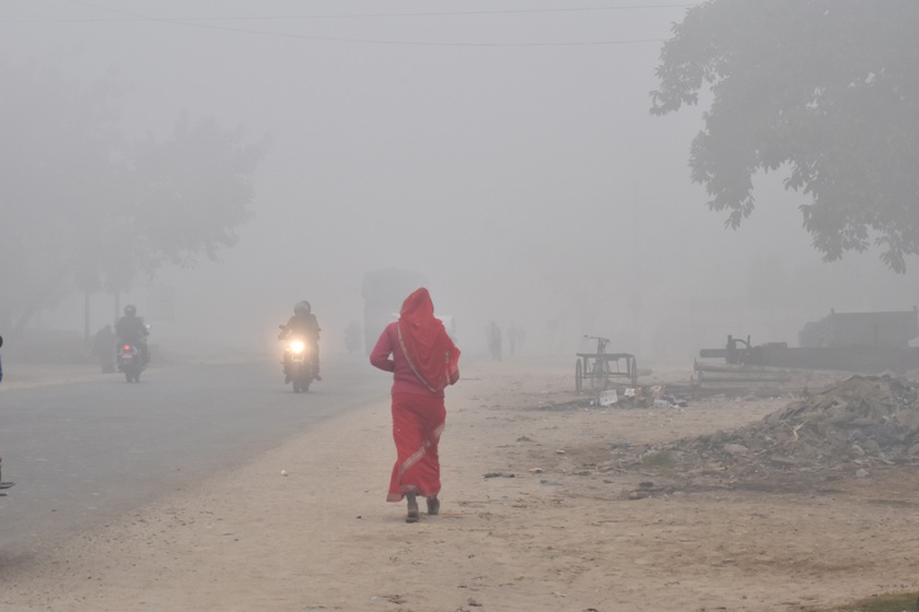 चार दिनदेखि अत्यधिक बढेकाे चिसोले मधेश प्रदेशकाे जनजीवन प्रभावित
