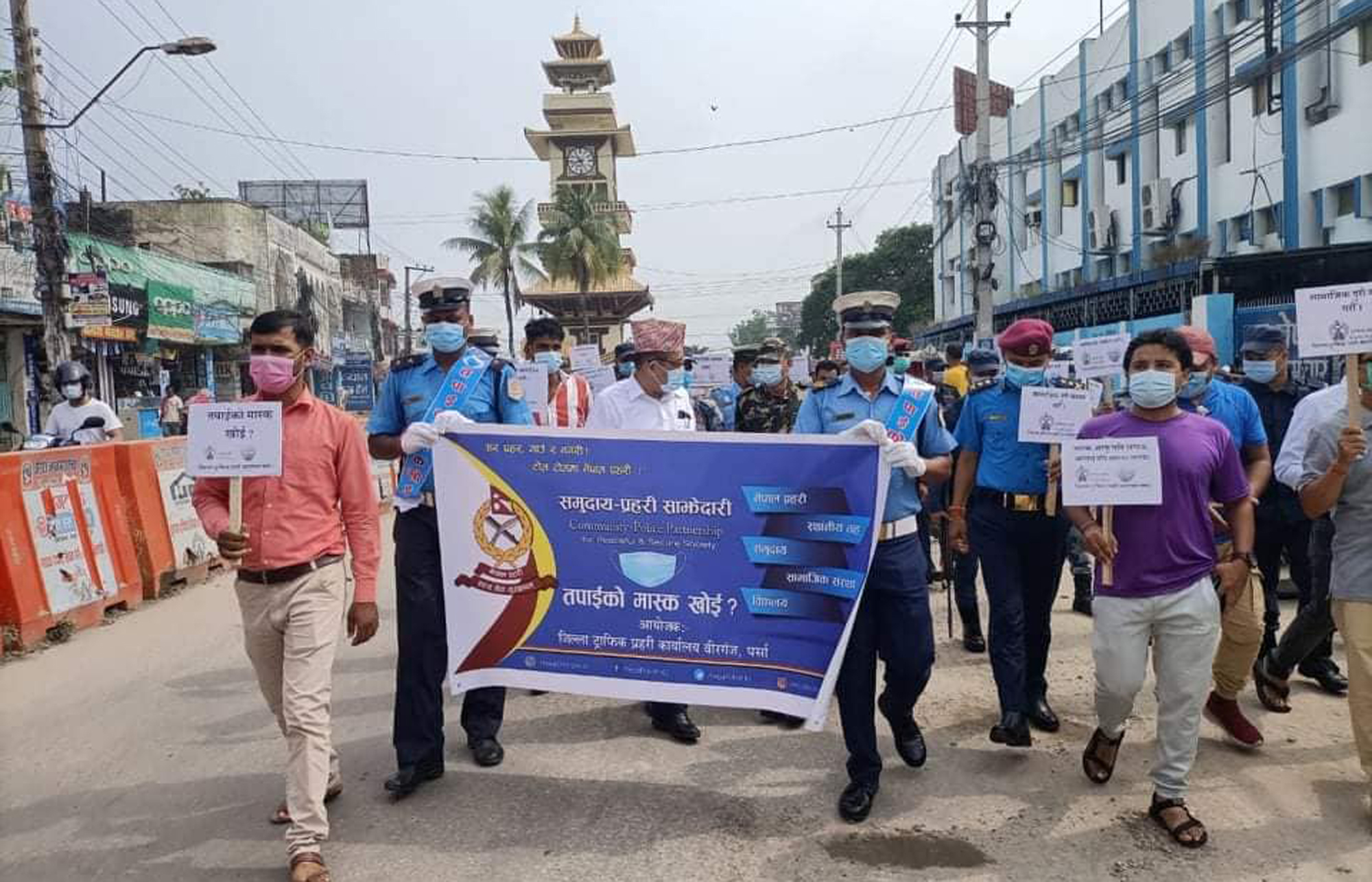 मास्क नलगाउनेलाई सय रुपैयाँ जरिवाना गरिने