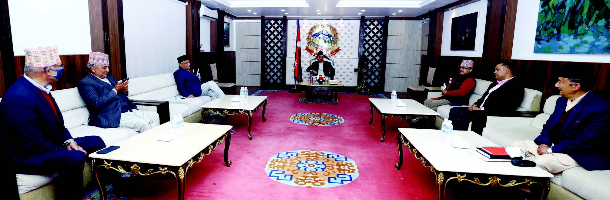 बालुवाटार बैठकः एमालेको अडान कायमै