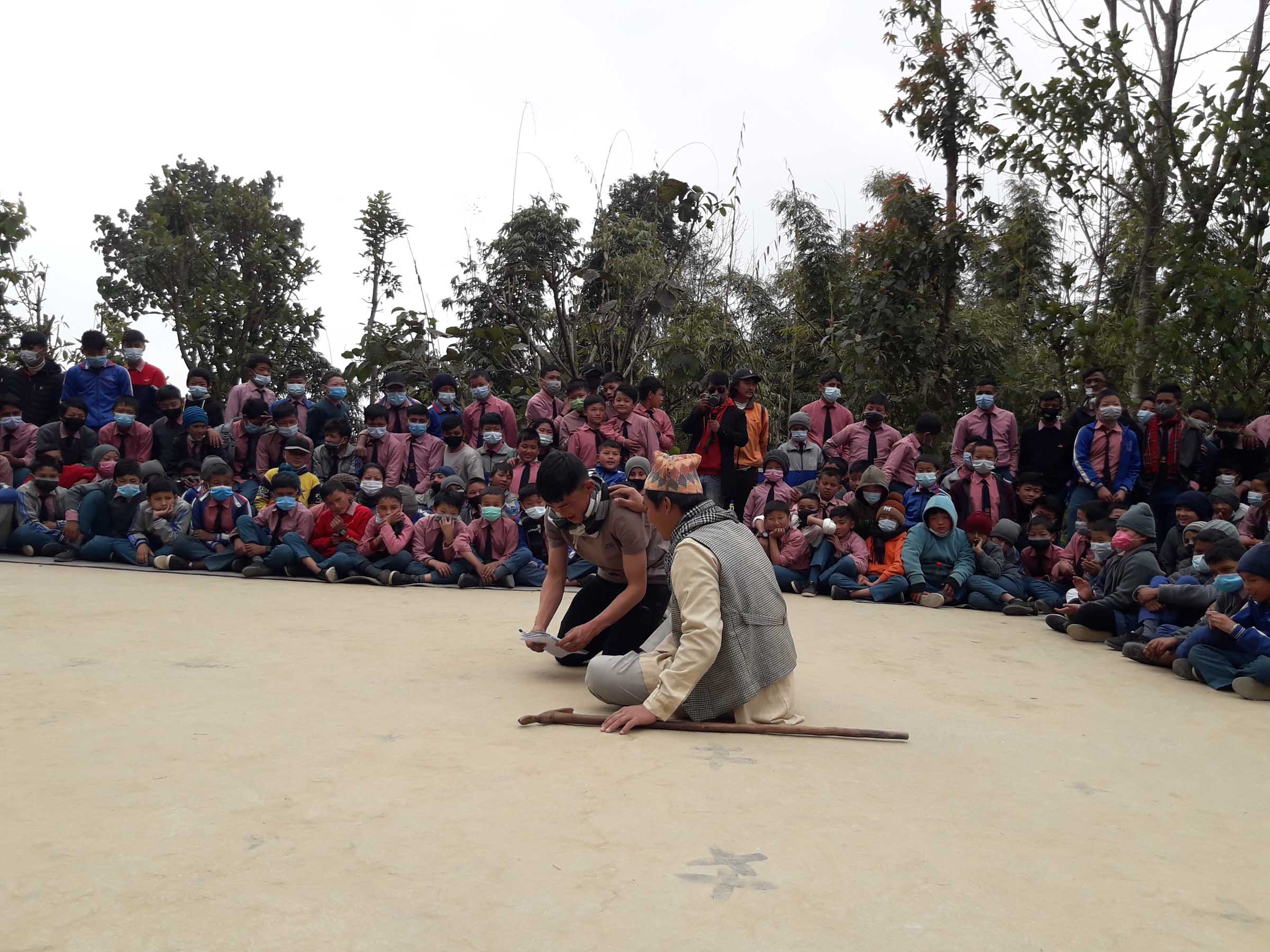 गाउँ–गाउँमा जनचेतनामूलक कचहरी नाटक