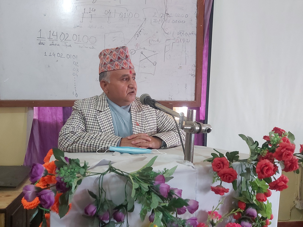 १४ लाख भूमिहीनलाई जग्गा व्यवस्थापनकाे तयारी भइरहेकाे छ : अध्यक्ष निरौला