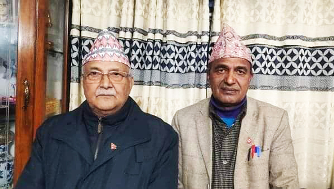 रामकृष्ण हुमागाईं फरि एमालेमा फर्किए, कांग्रेस छाेडे