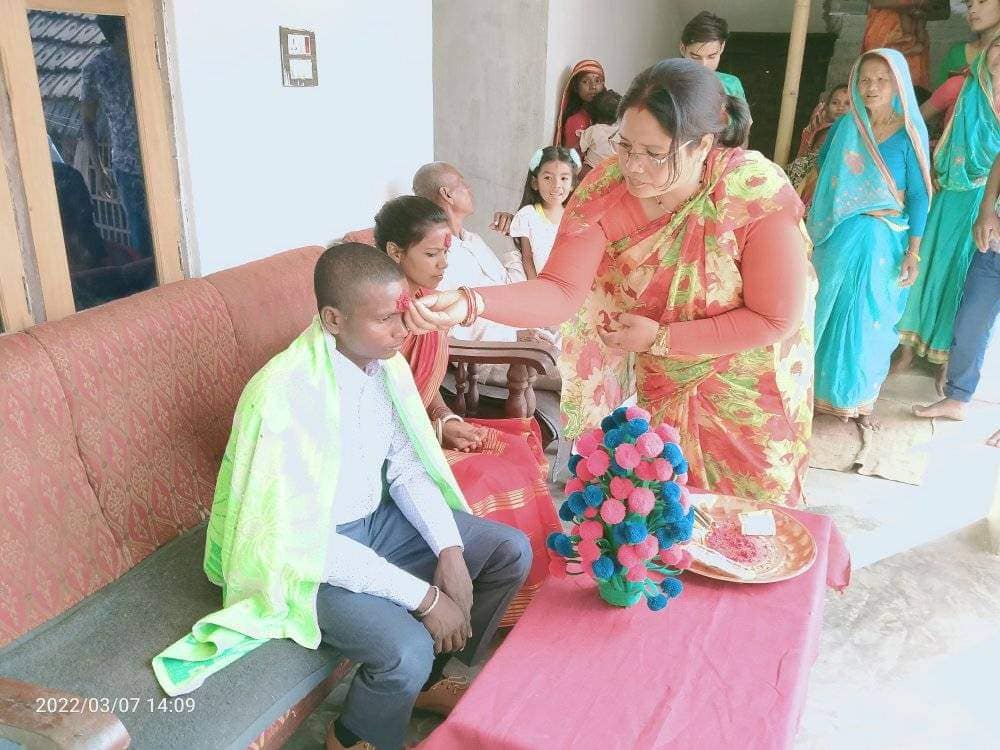 जसले मसुहर बालिकालाई धर्मपुत्री बनाए, अहिले विवाह गरिदिँदैछन्