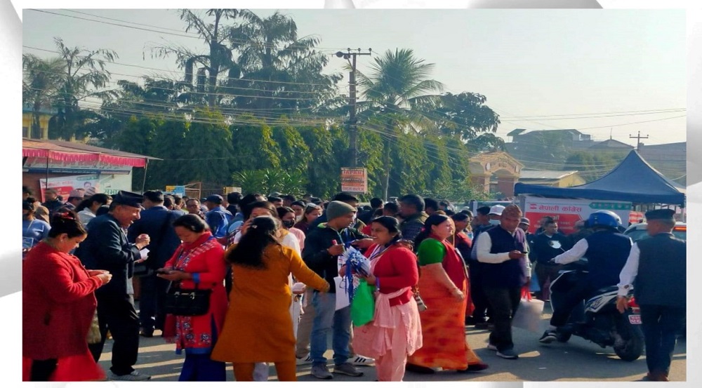 काँग्रेस चितवनको सभापतिका लागि आज पुन: दोस्रो चरणको मतदान