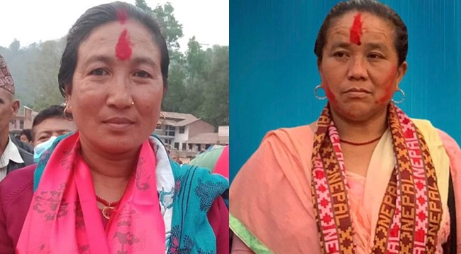 पाल्पा पूर्वखोलाका दुई महिला उम्मेदवार निर्विरोध निर्वाचित