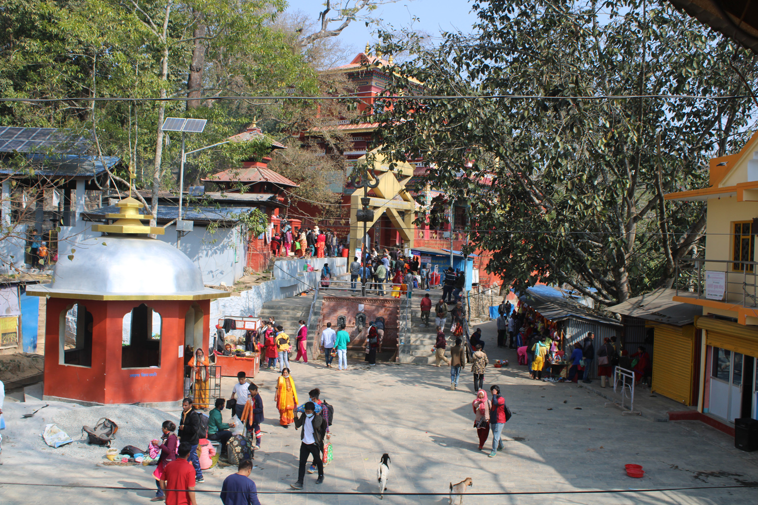 हलेसी मन्दिरबाट १० दिनमा ६ लाख ७२ हजार आम्दानी