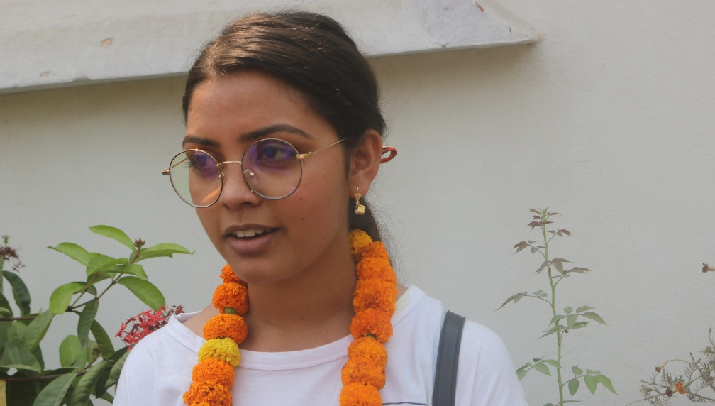 हरिजन एमालेकी कान्छी उम्मेदवार