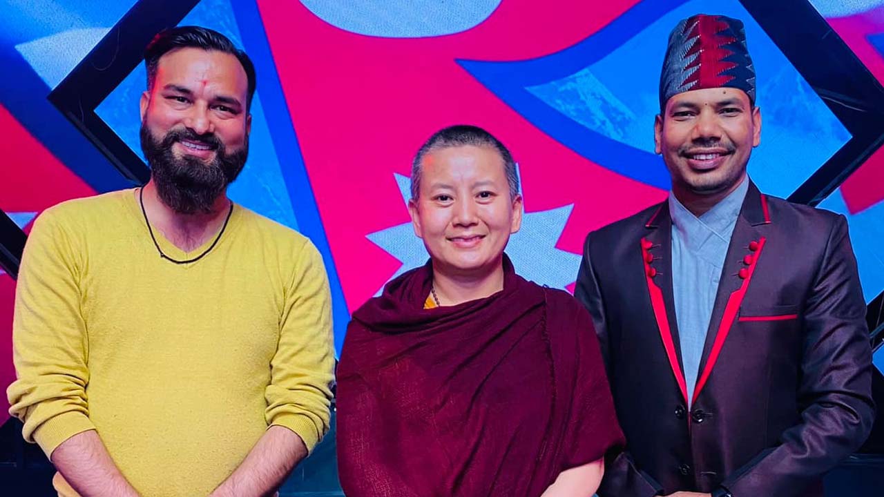 गीतबाट राष्ट्रिय भाव जगाउँदै आनी र शिब