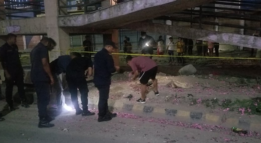 बुटवलको मिलनचोकमा बम विष्फोट