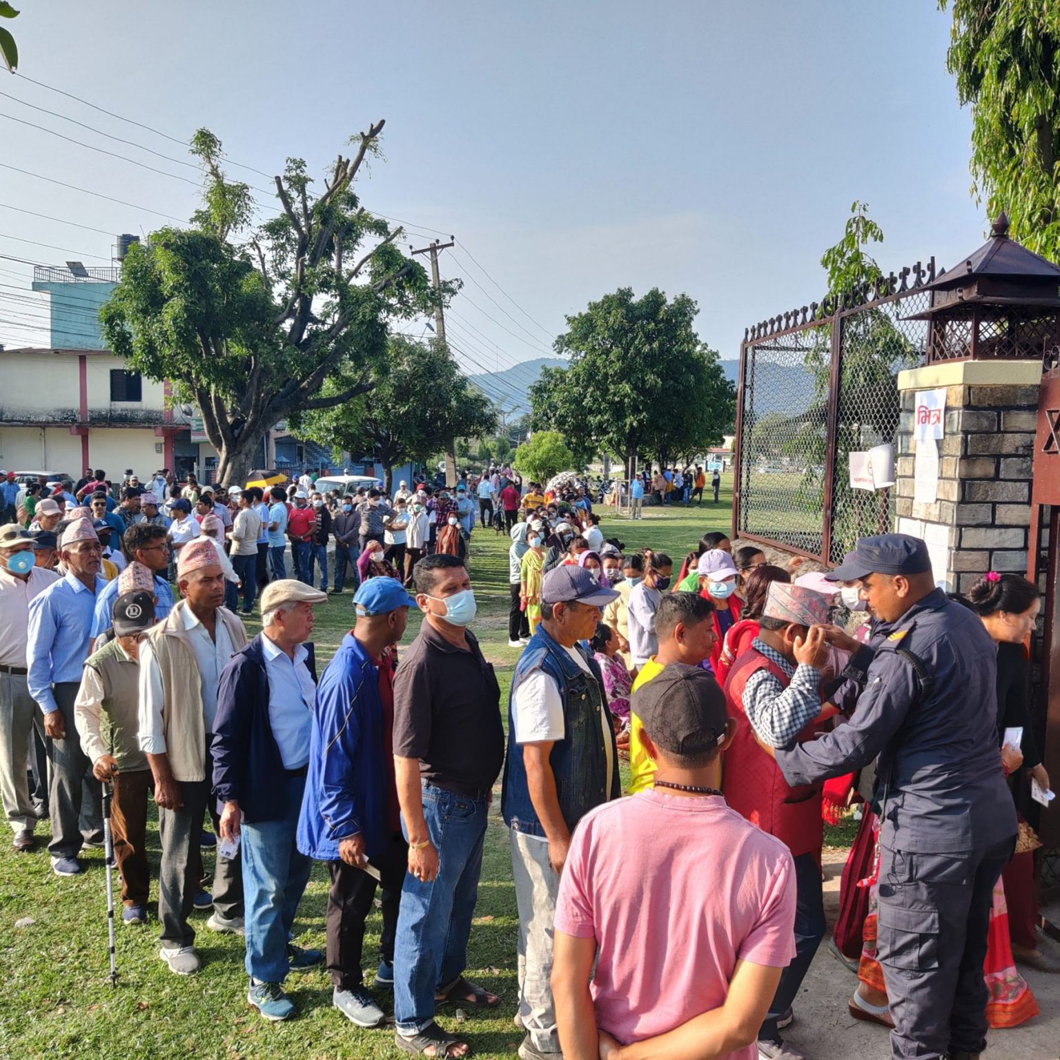 देशभर ५३ मतदान केन्द्रको मतदान अवरुद्ध