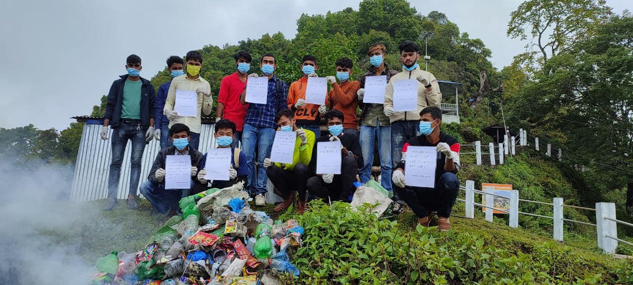 मझुवागढी परिसर सरसफाई