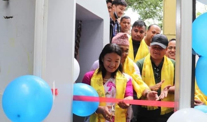 हलेसी मन्दिरमा पिपुल काउन्टिङ मेसिन जडान