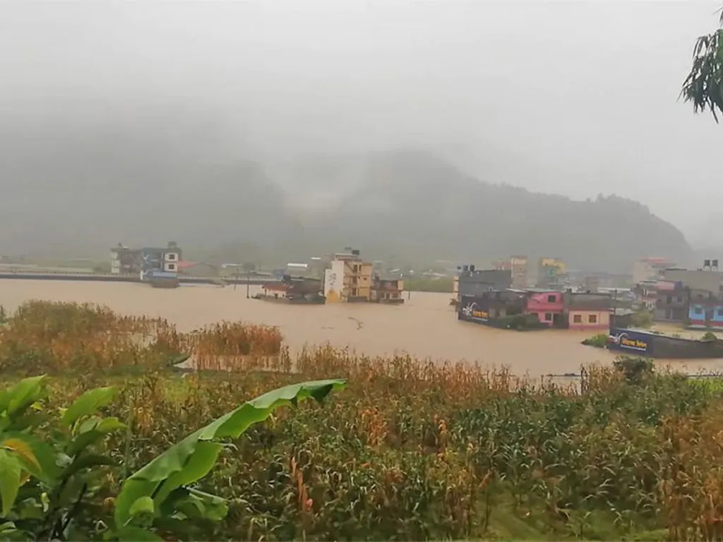 पोखराको सुइँखेत डुबानमा