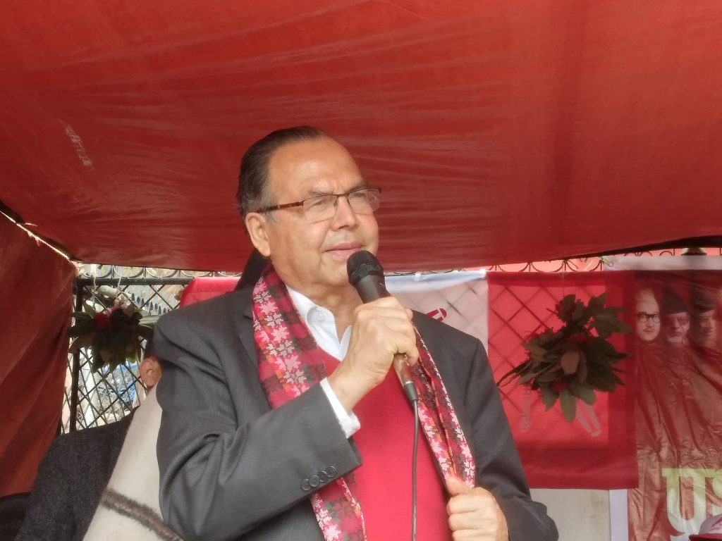 संविधानको रक्षा र अग्रगमनका लागि गठबन्धन एउटै दल हो: खनाल