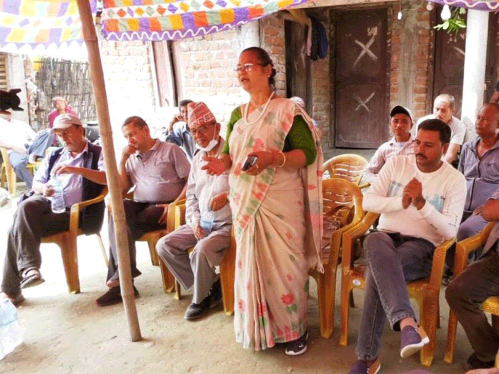 एमाले उम्मेदवार भगवती चौधरीसँग स्पष्टीकरण माग