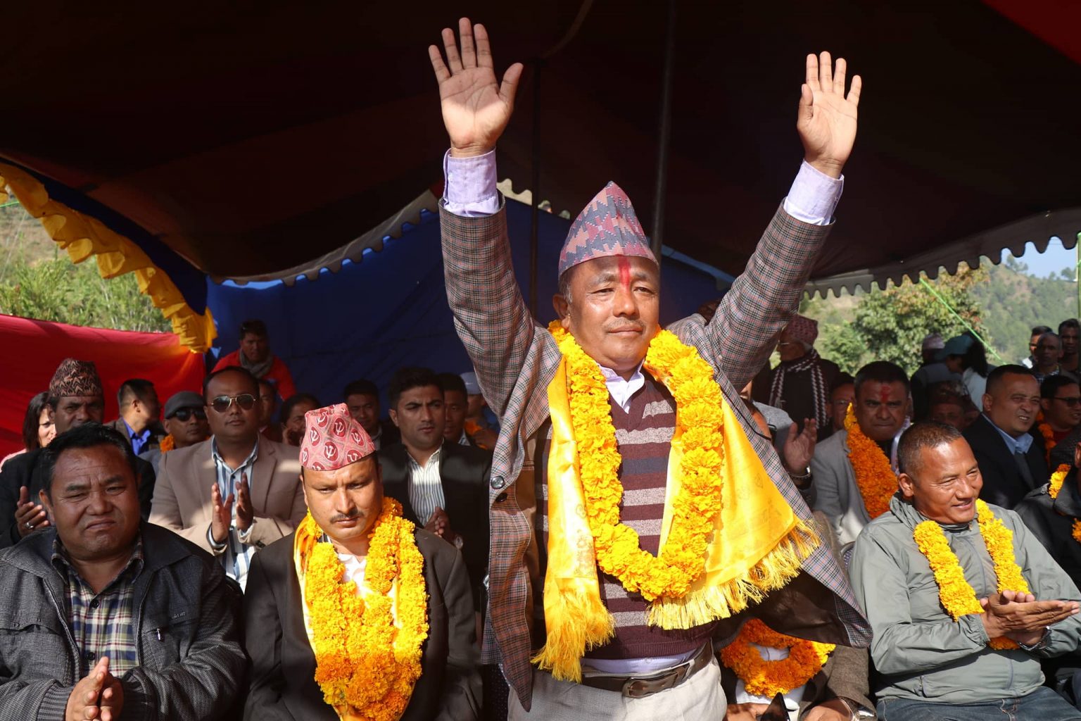 काभ्रे क्षेत्र नं १ बाट सूर्यमान दोङ बिजयी