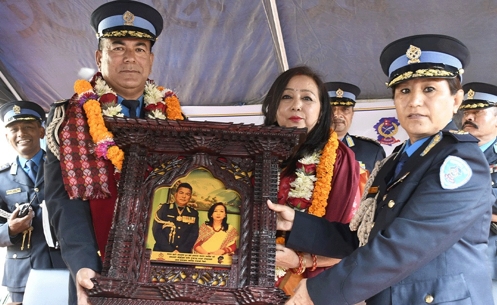 एआईजी रवीन्द्र धानुकको बिदाइ, ४ दरबन्दी रिक्त