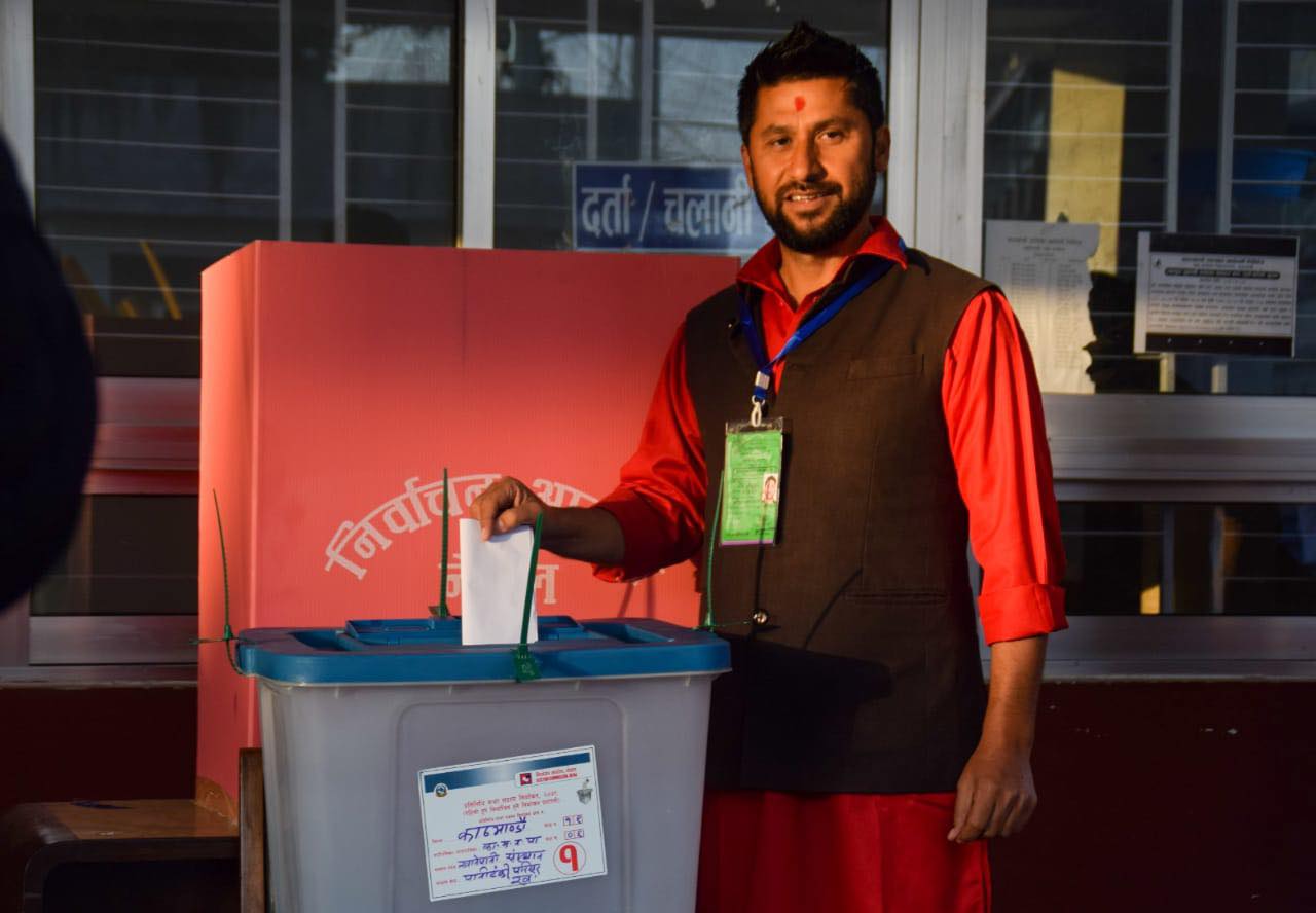 रवि लामिछानेले प्रदेशसभामा मतदान गरेनन्