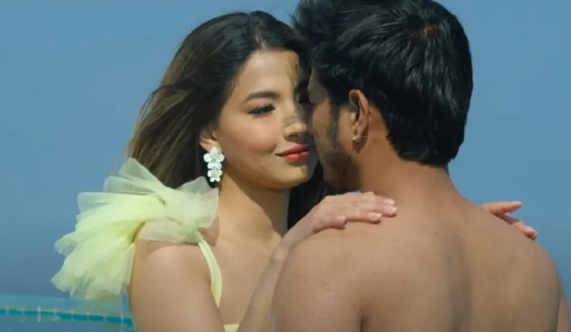 साम्राज्ञी र पुष्पको ‘तिम्रो मेरो साथ’ को टिजर रिलिज