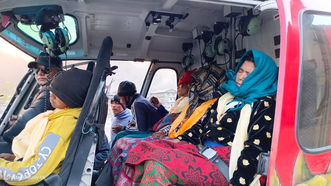 डाेल्पामा झडप: ९ जना घाइते, ४ जनाकाे हेलिकोप्टरबाट उद्धार