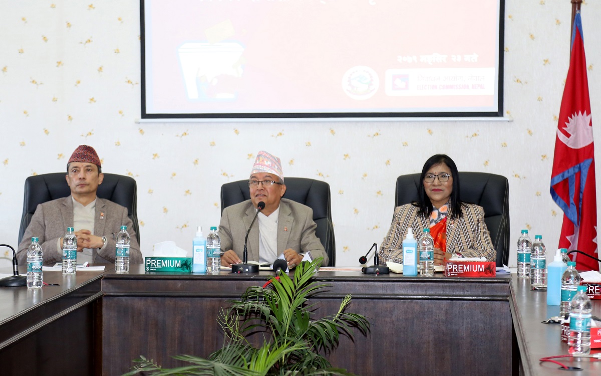 आमनिर्वाचनकाे अन्तिम परिणाम भोलि राष्ट्रपतिलाई बुझाइने