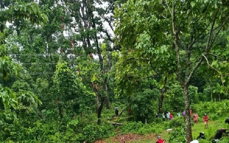 चारआलीको जङ्गलमा दम्पतीको शव