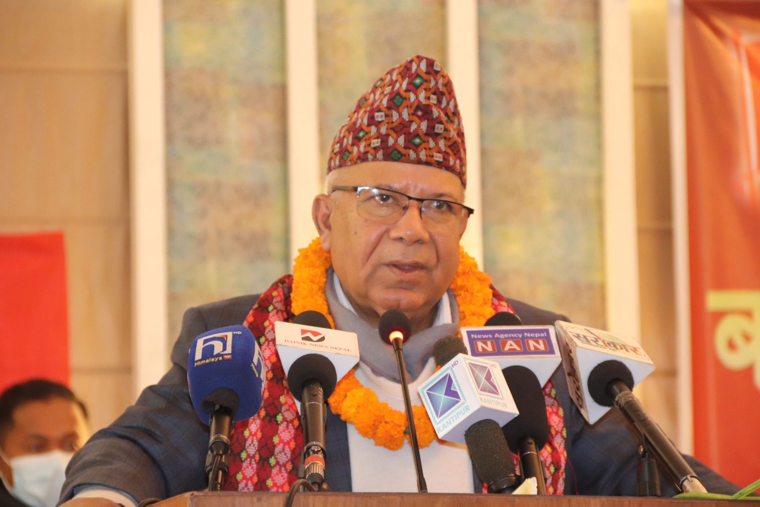 सरकारमा सहभागिताबारे निर्णय लिन हतार छैन : अध्यक्ष नेपाल