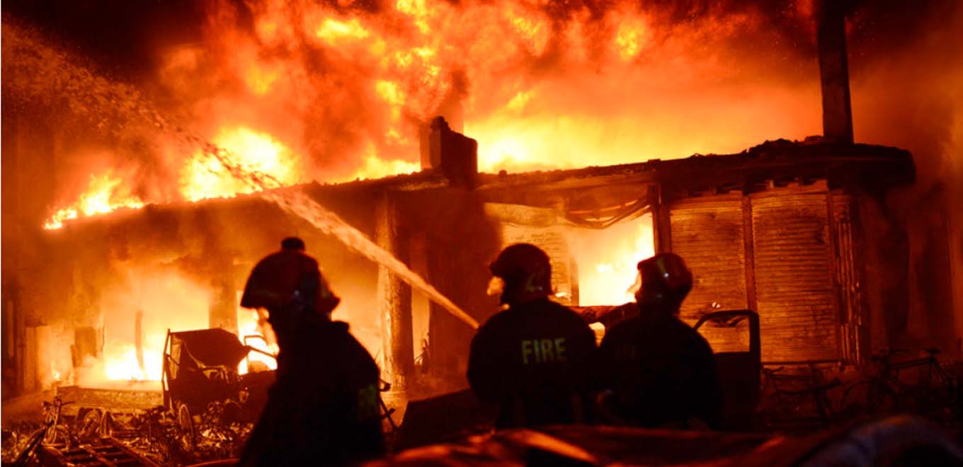 सामाखुसीमा लागेको आगलागी नियन्त्रणमा