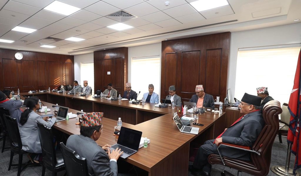 डेढ महिना नपुग्दै प्रचण्ड सरकारमा पाँच मन्त्रालय खाली