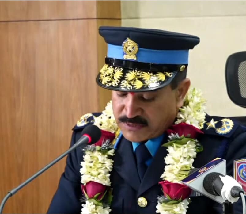 नवनियुक्त आईजिपीलाई दर्ज्यानी चिन्ह प्रदान