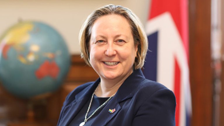 बेलायतकी विदेश राज्यमन्त्री ट्रेभेलियन नेपालमा