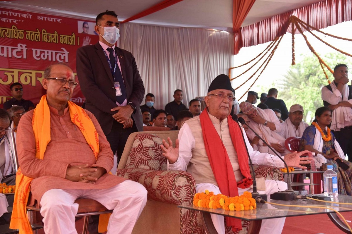 एमालेका राम्रा कामलाई गठबन्धन सरकारले निरन्तरता नदिएको एमाले अध्यक्षको आरोप