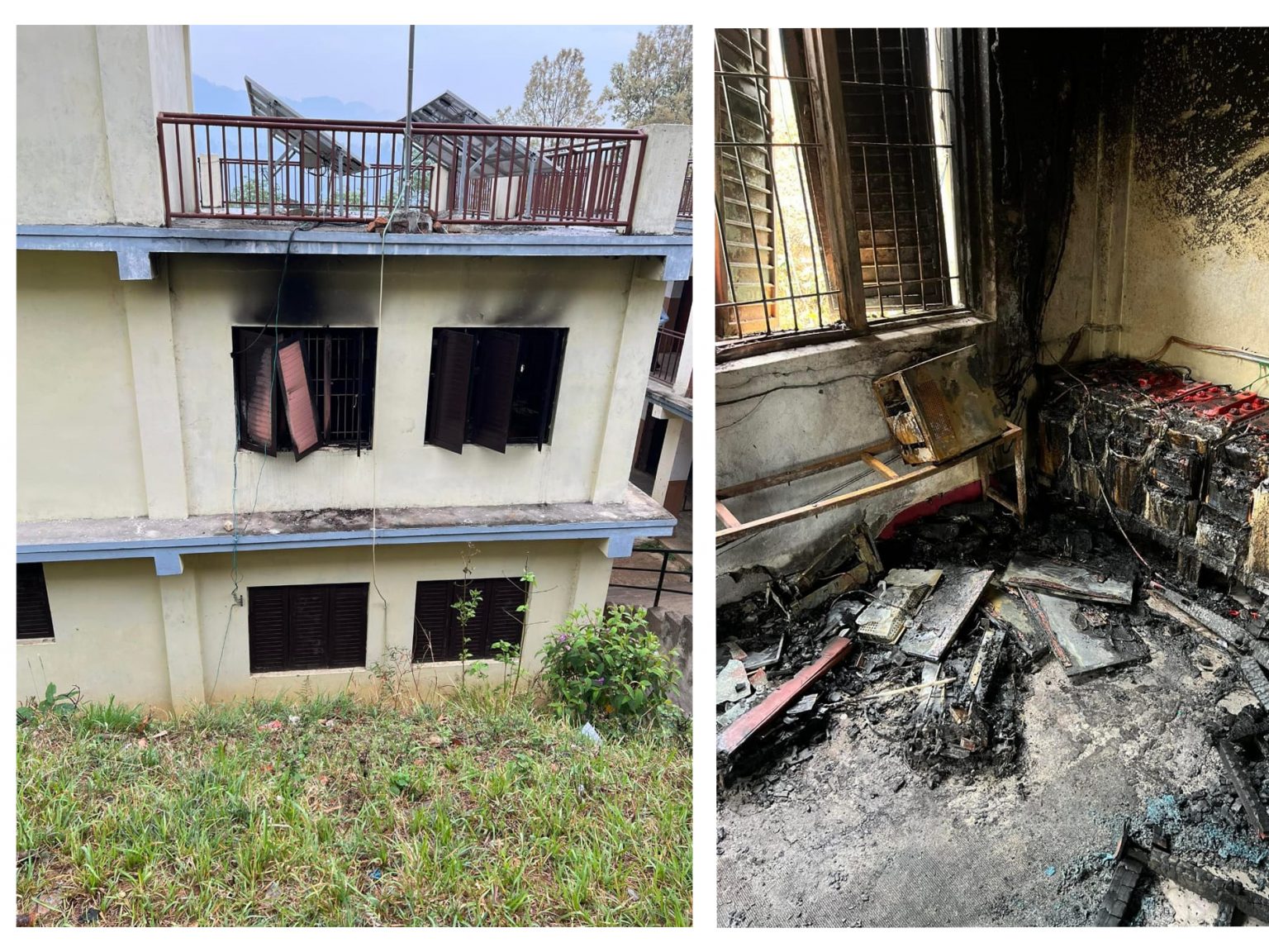 गोरखा तान्द्राङको नवज्योति माविमा आगलागी, ५० लाख भन्दा बढिको क्षति