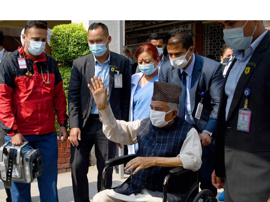 राष्ट्रपति पौडेलको स्वास्थ्य अवस्थामा थप सुधार