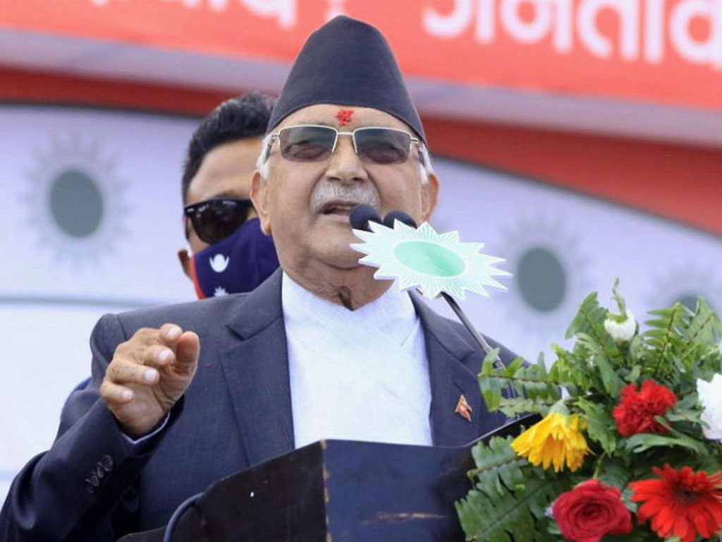 राष्ट्रिय गानको सुरुमा रहेको धुन हटाउनुपर्छ : केपी ओली