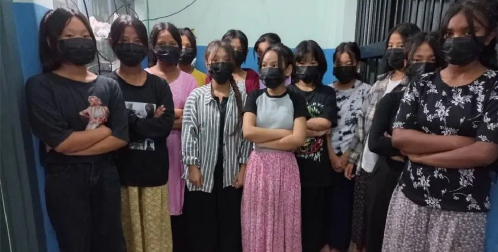 मोरङमा १३ बालिका पक्राउ