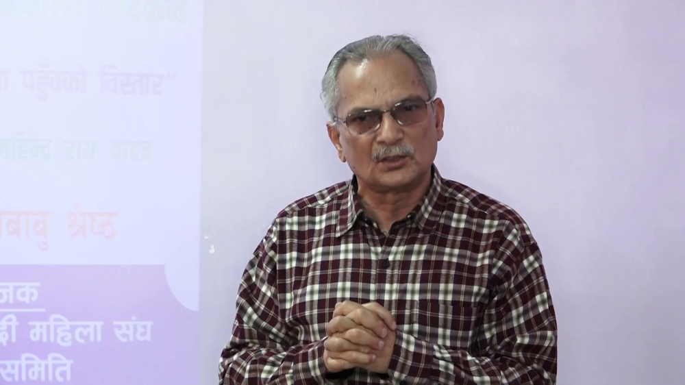 भारतीय संसदकाे भित्तेचित्रमा लुम्बिनी र कपिलबस्तु राखे पछि बाबुराम भट्टराईको आपत्ति